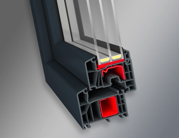 PCV system okienny ideal-7000 DOOR Filipek okna drzwi konstrukcje aluminiowe