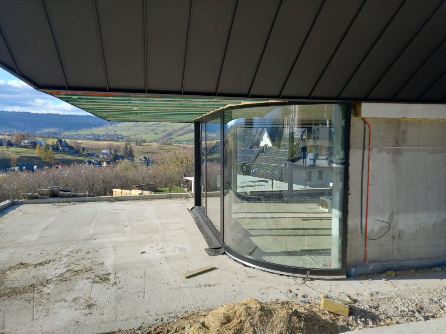 Panoramiczne okna drzwi fasady aluminiowe_DOOR Filipek Zakopane