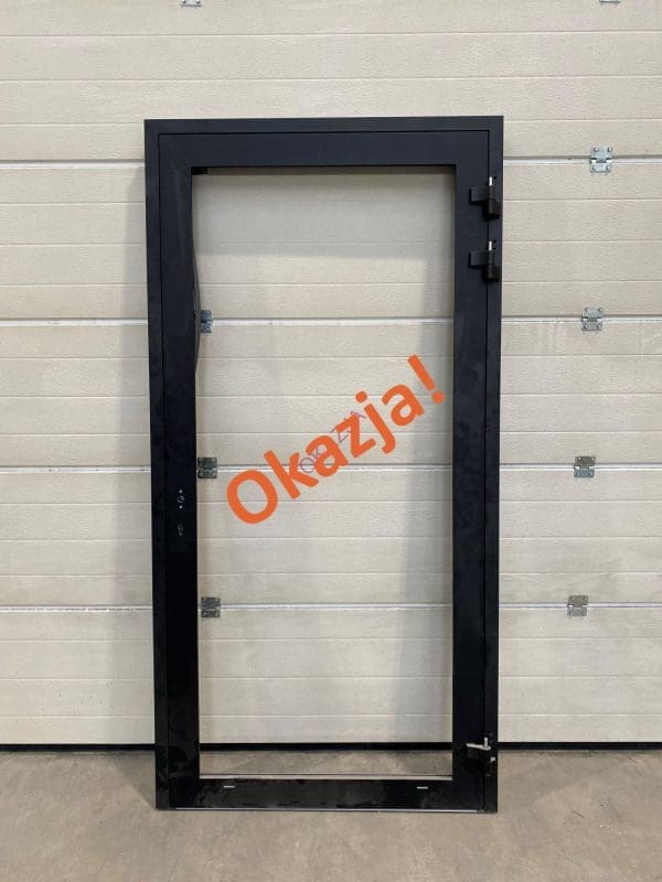 Drzwi aluminiowe, jednoskrzydłowe, ciepłe, do zastosowania jako zewnętrznewejściowe DOOR Filipek sklep