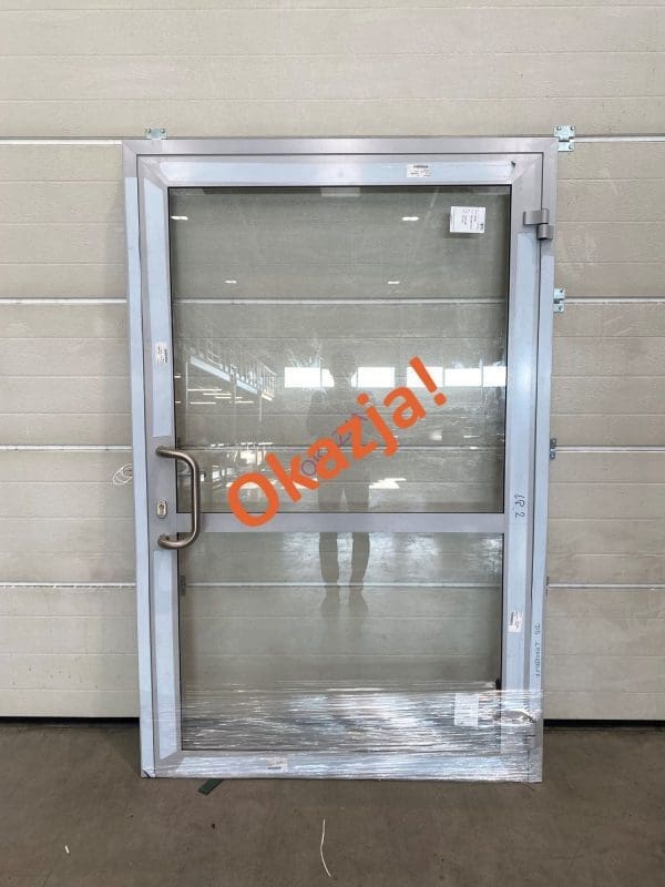Drzwi aluminiowe, jednoskrzydłowe, zimne, do zastosowania jako wewnętrzne DOOR Filipek sklep