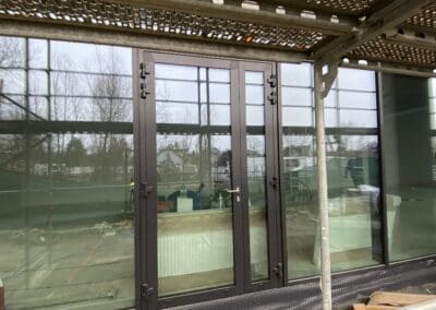 Szkoła Mistrzostwa Sportowego Rzeszów DOOR Filipek fasady aluminiowe drzwi okna