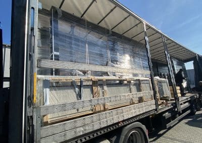Eksport okien i drzwi aluminiowych do Holandii DOOR Filipek