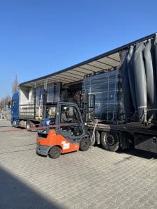 Export of aluminum windows and doors to the Netherlands DOOR Filipek
